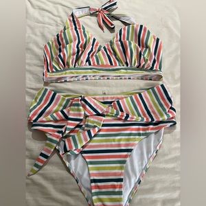 SHEIN 2X bikini bathing suit. NWOT